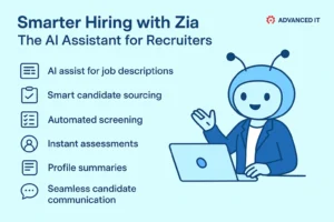 Zoho Recruit Zia AI - advanced it