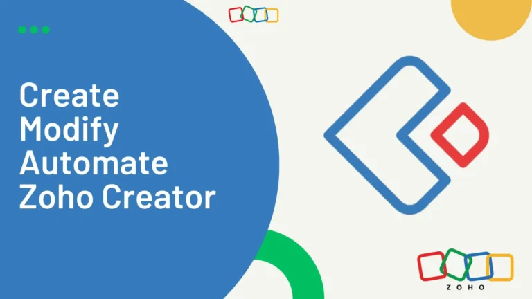 expert Zoho Creator Service - advanced it