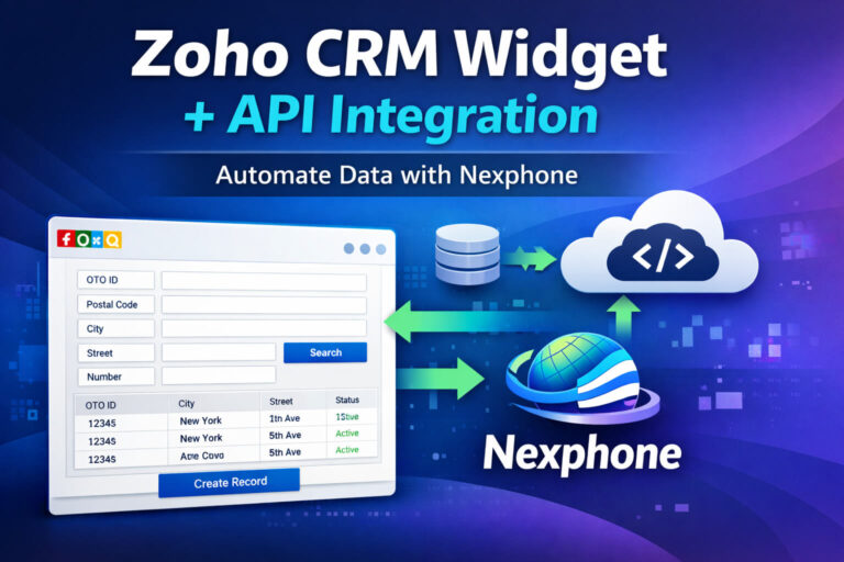 Zoho CRM Widget API Integration with Nexphone 7 zoho-crm-widget-a1zohosolutions.com_