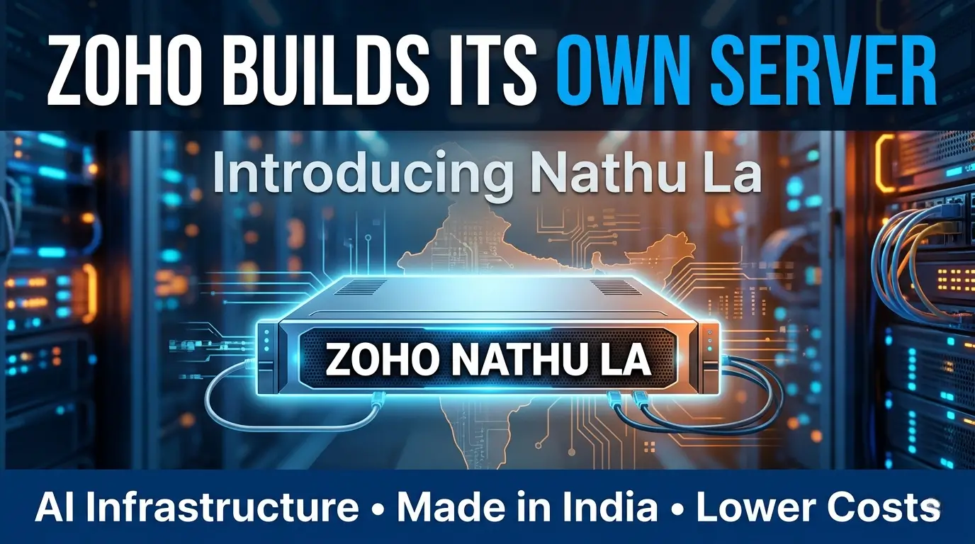 Zoho Nathu La India-designed AI server platform launched by Zoho